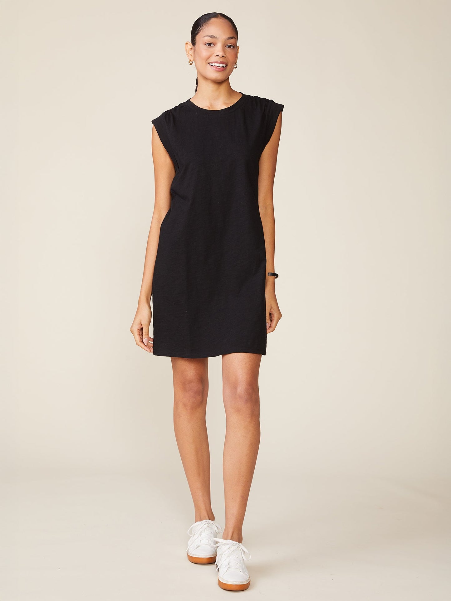Take It or Leave It Slub Muscle Dress