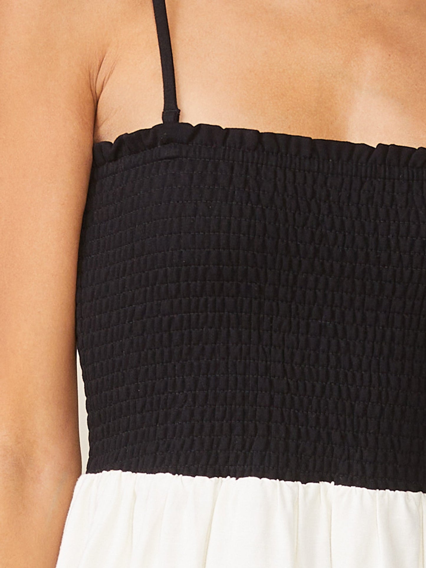 Just The Two of Us Knit to Woven Dress