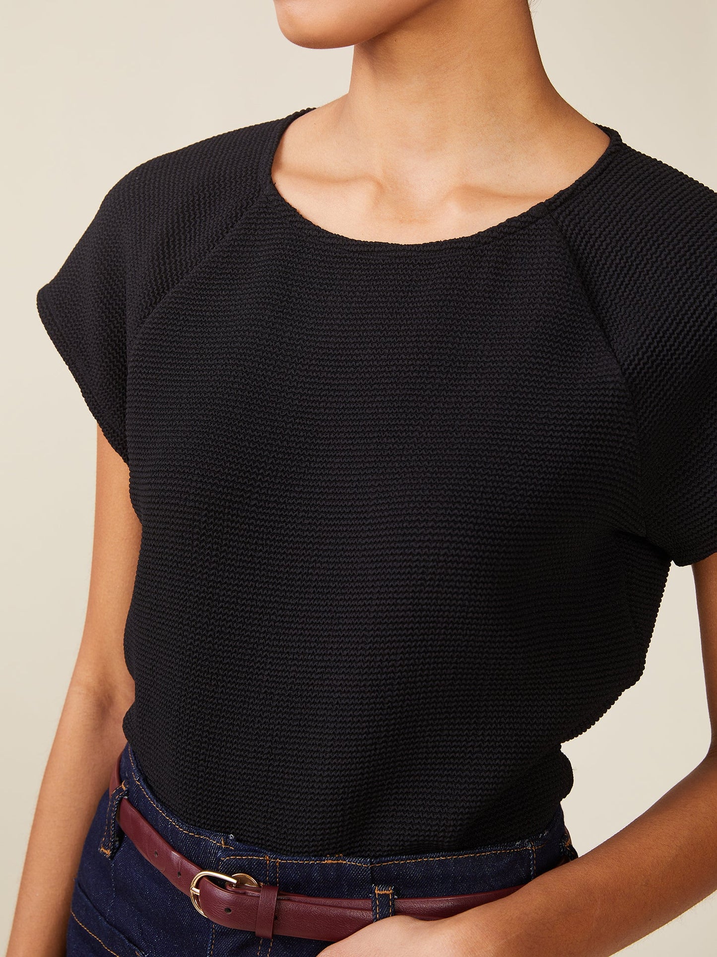 Get Into the Groove Textured Tee