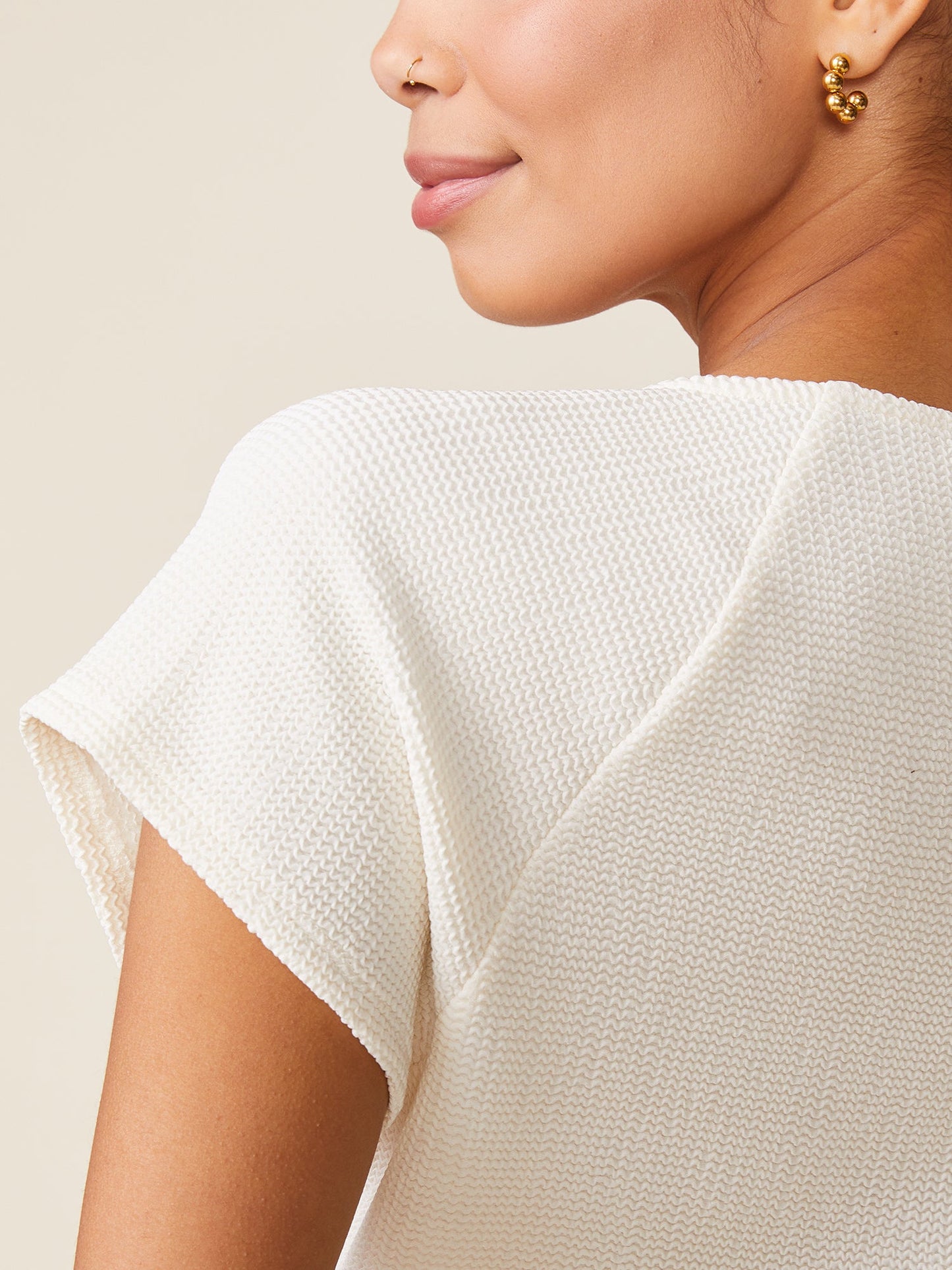 Get Into the Groove Textured Tee