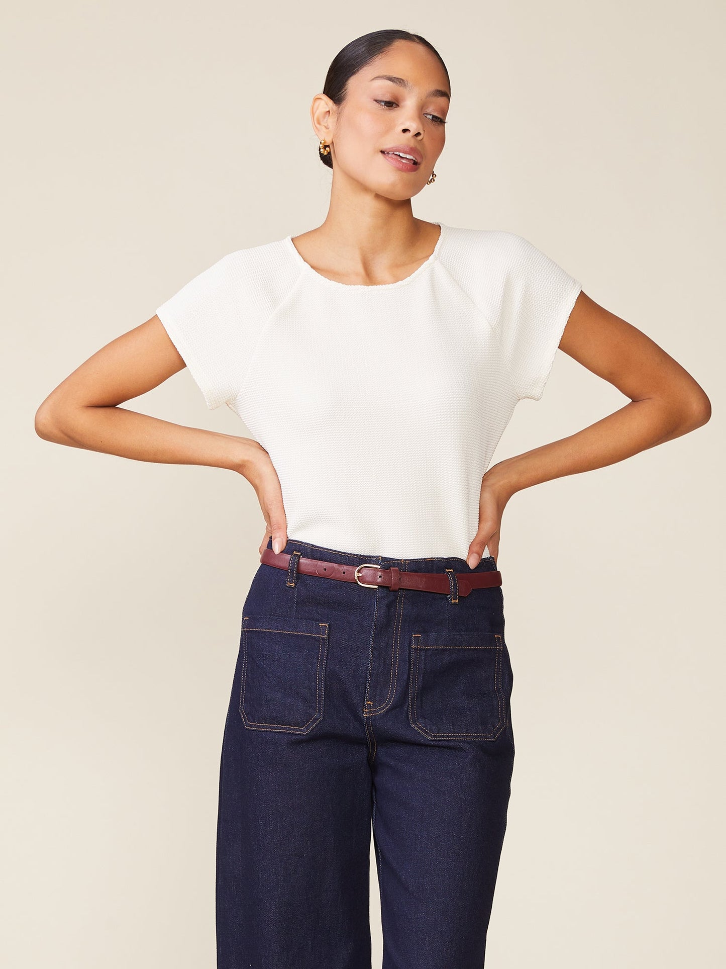 Get Into the Groove Textured Tee