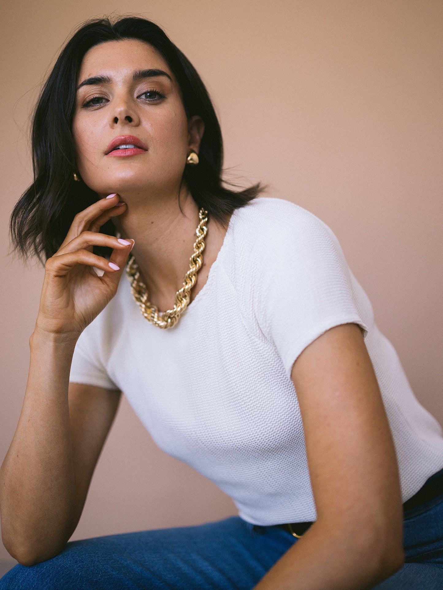 Get Into the Groove Textured Tee