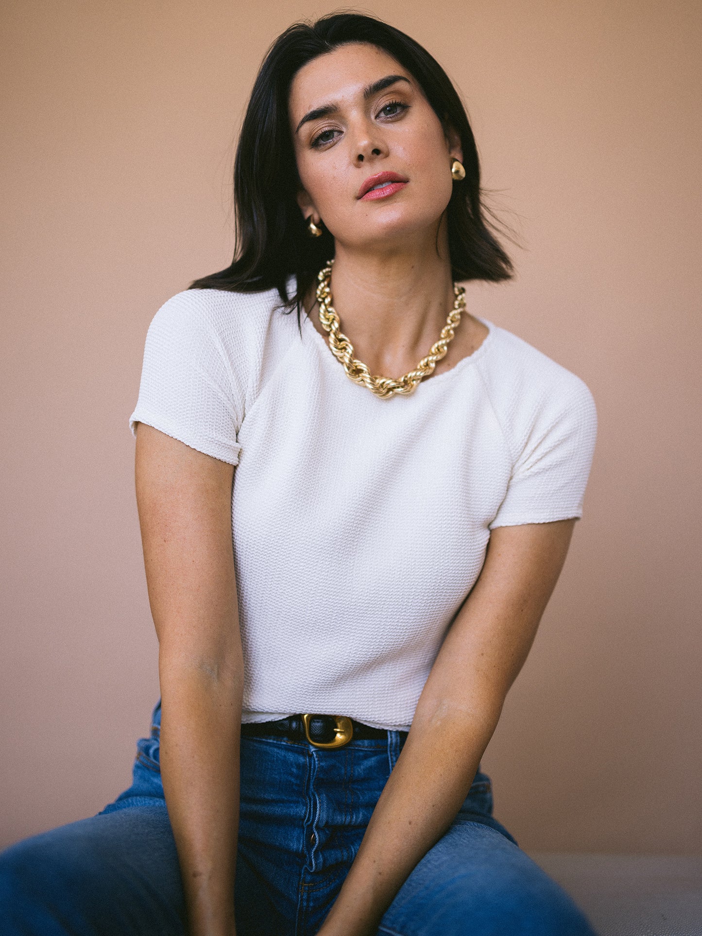 Get Into the Groove Textured Tee