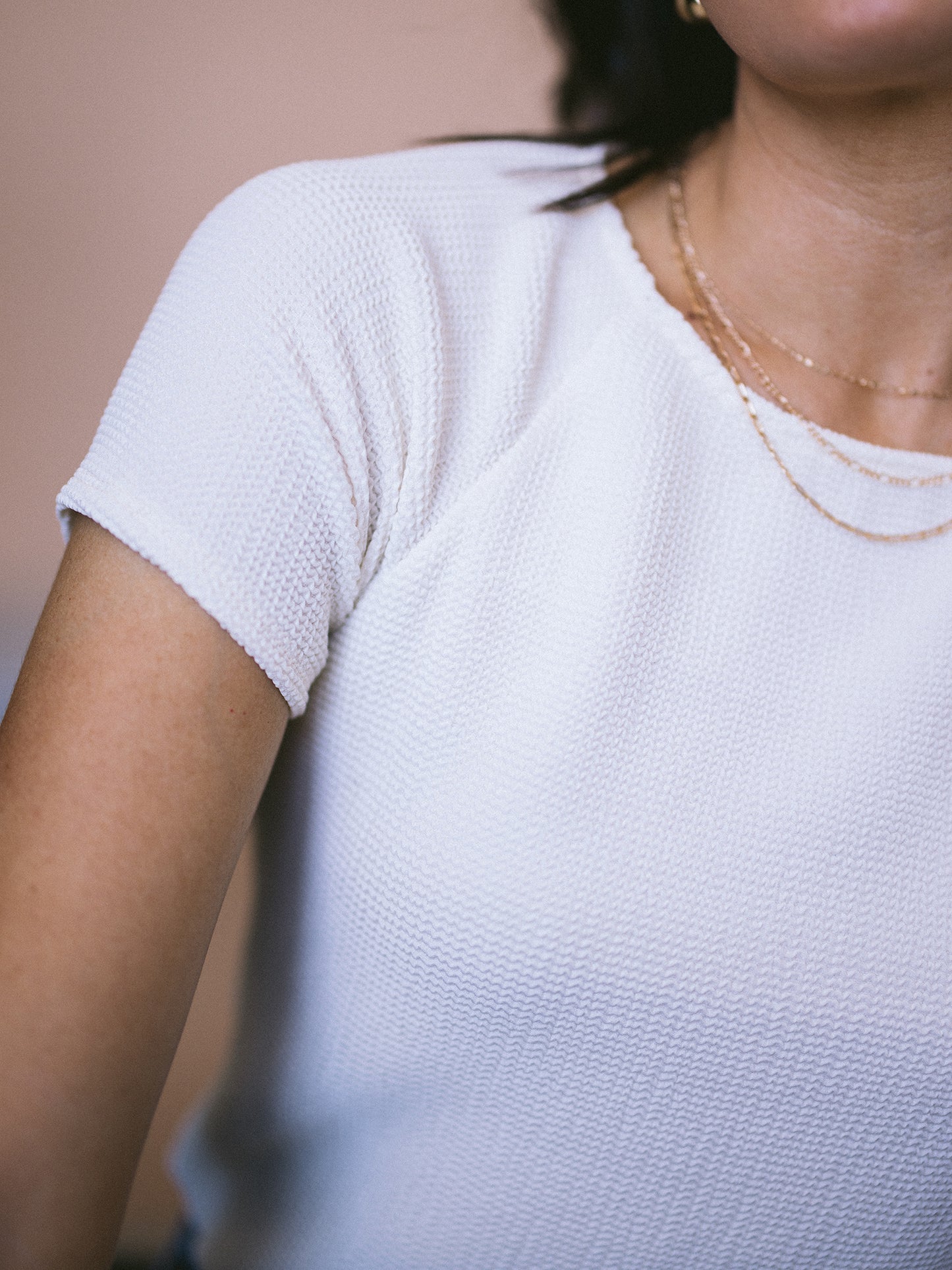 Get Into the Groove Textured Tee