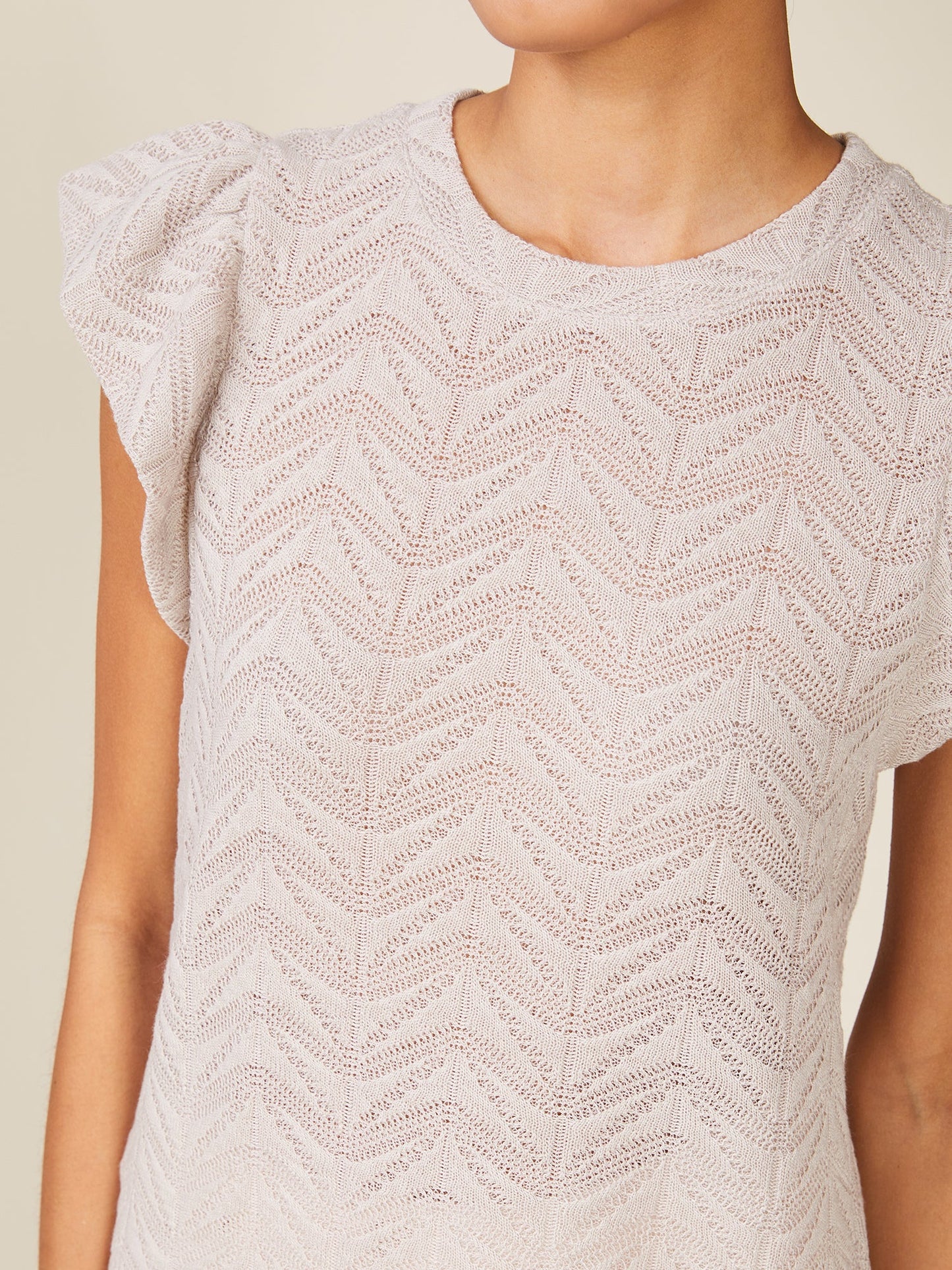 Loved by You Flutter Sleeve Crew