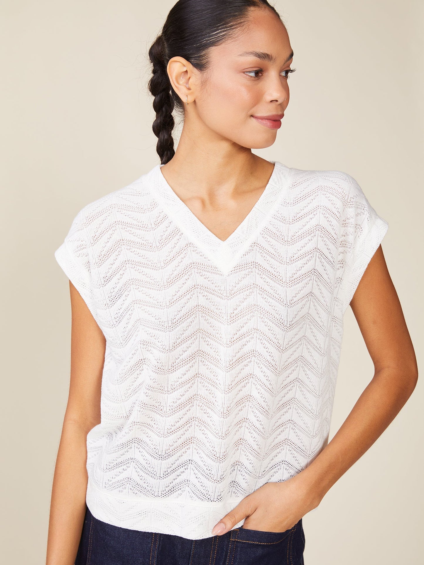 Loved by You V-neck Pullover
