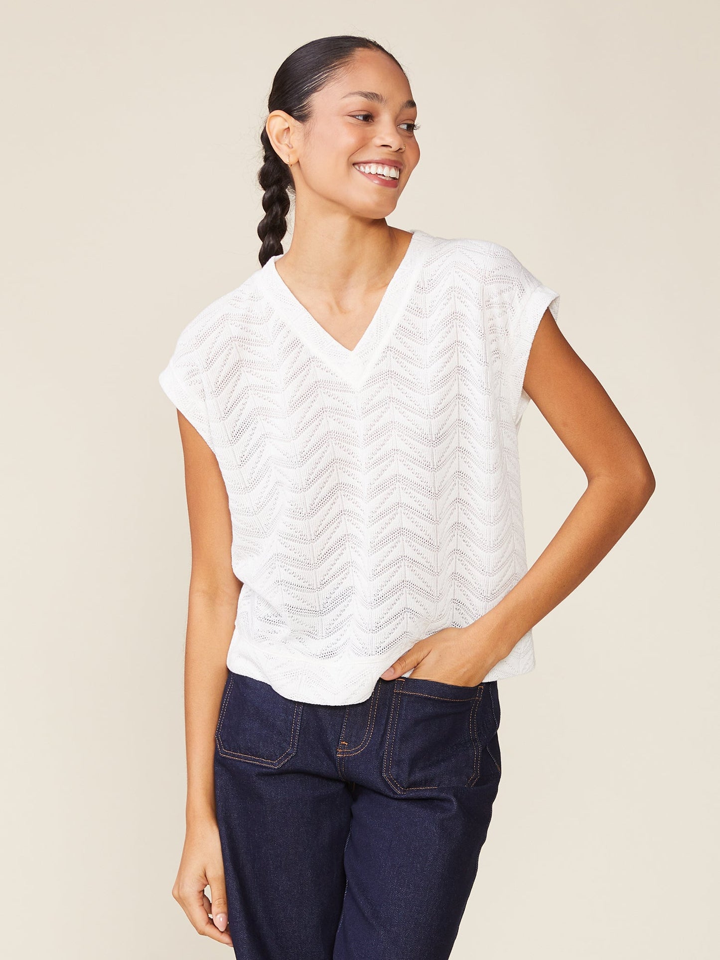 Loved by You V-neck Pullover