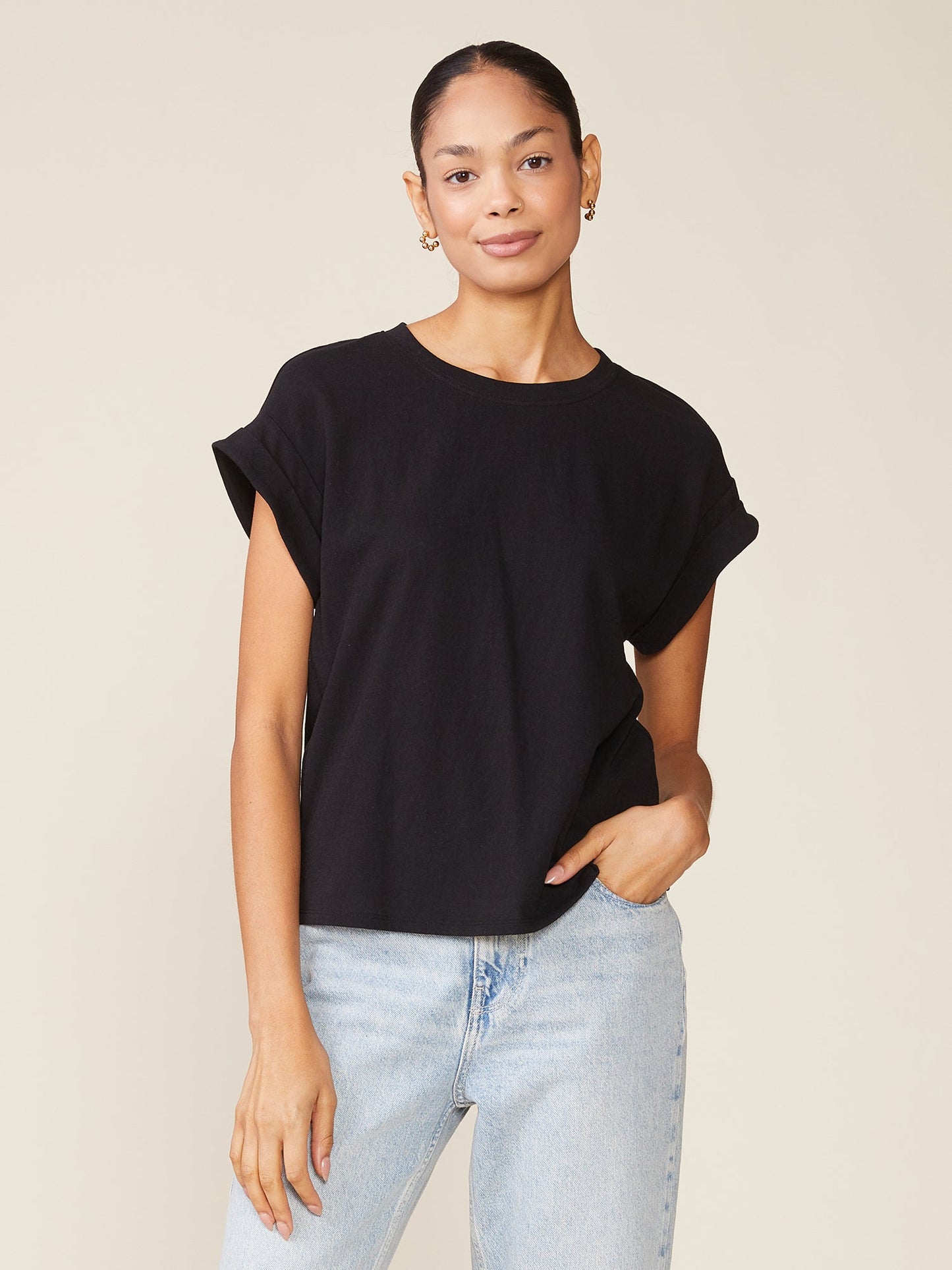 Born to Run Linen like Tee