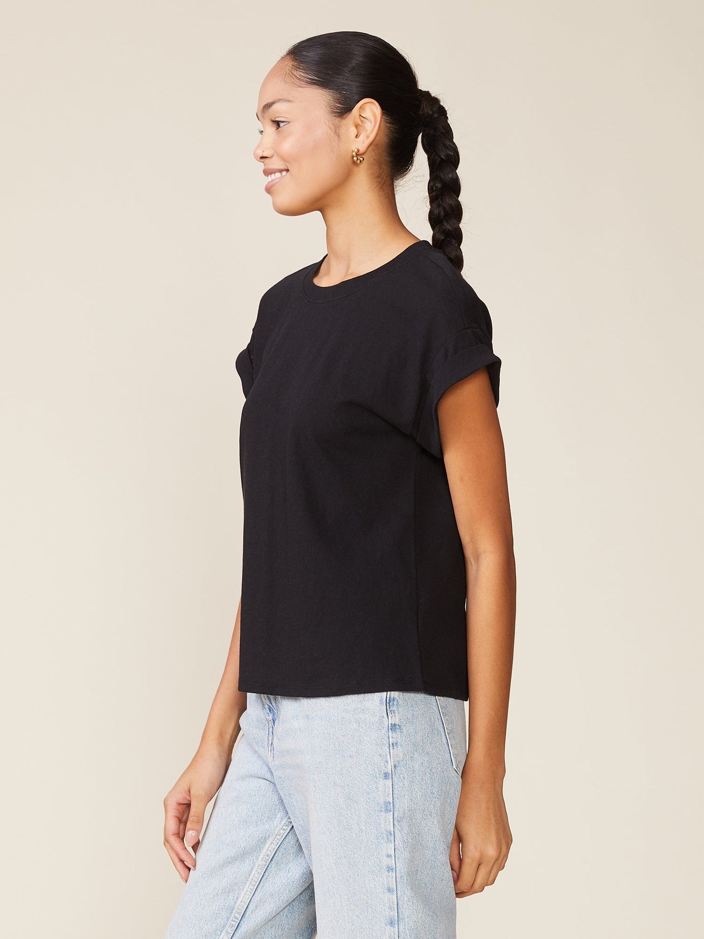 Born to Run Linen like Tee