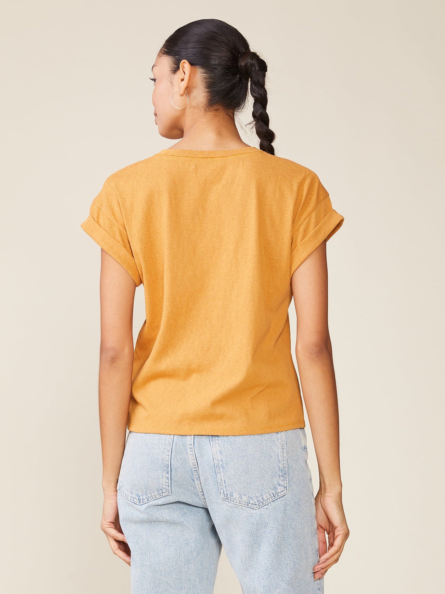 Born to Run Linen like Tee