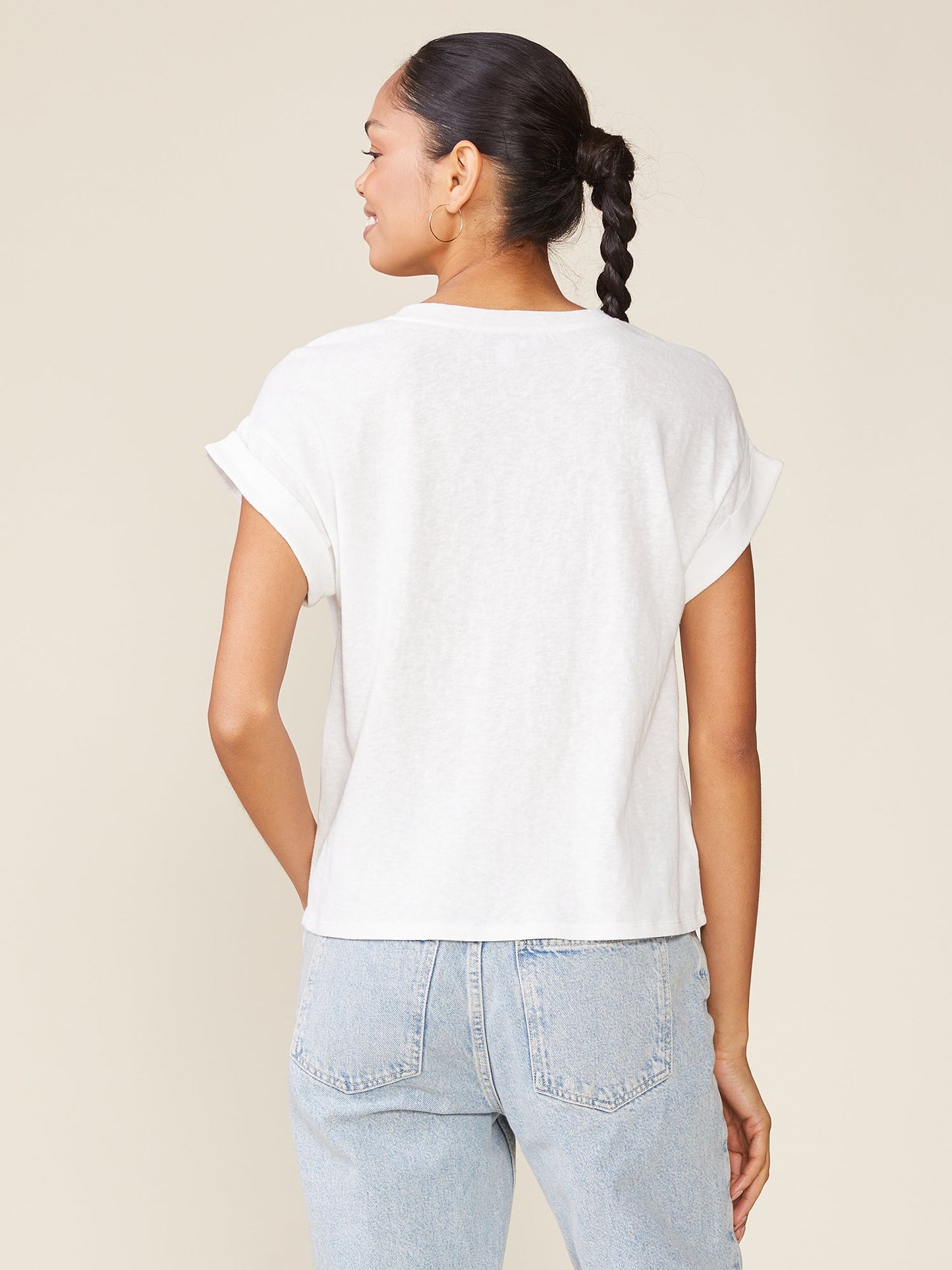 Born to Run Linen like Tee