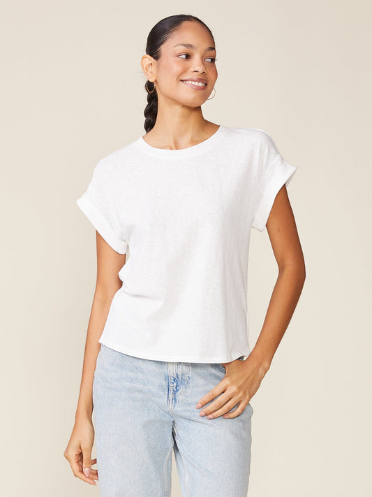 Born to Run Linen like Tee