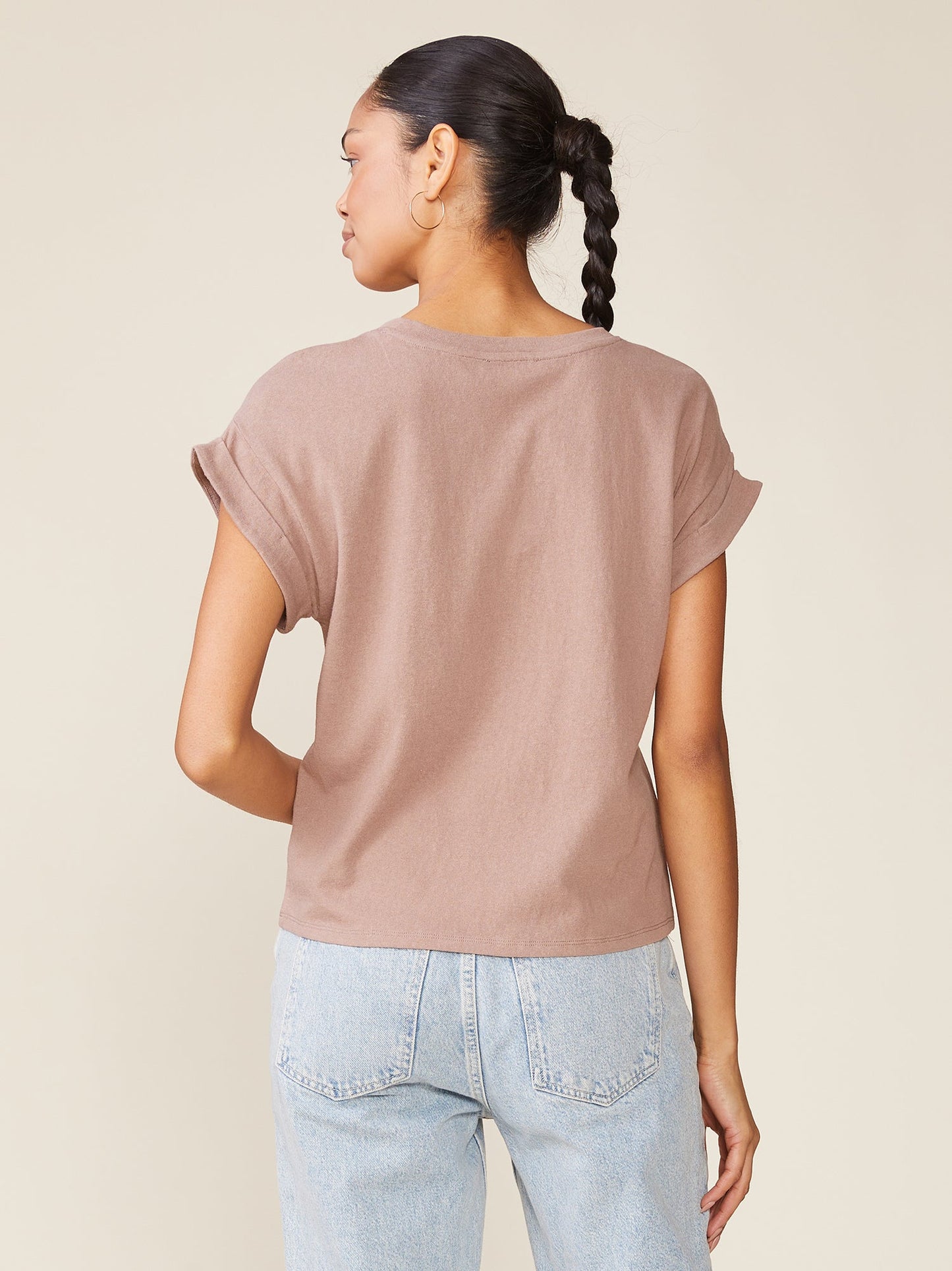 Born to Run Linen like Tee