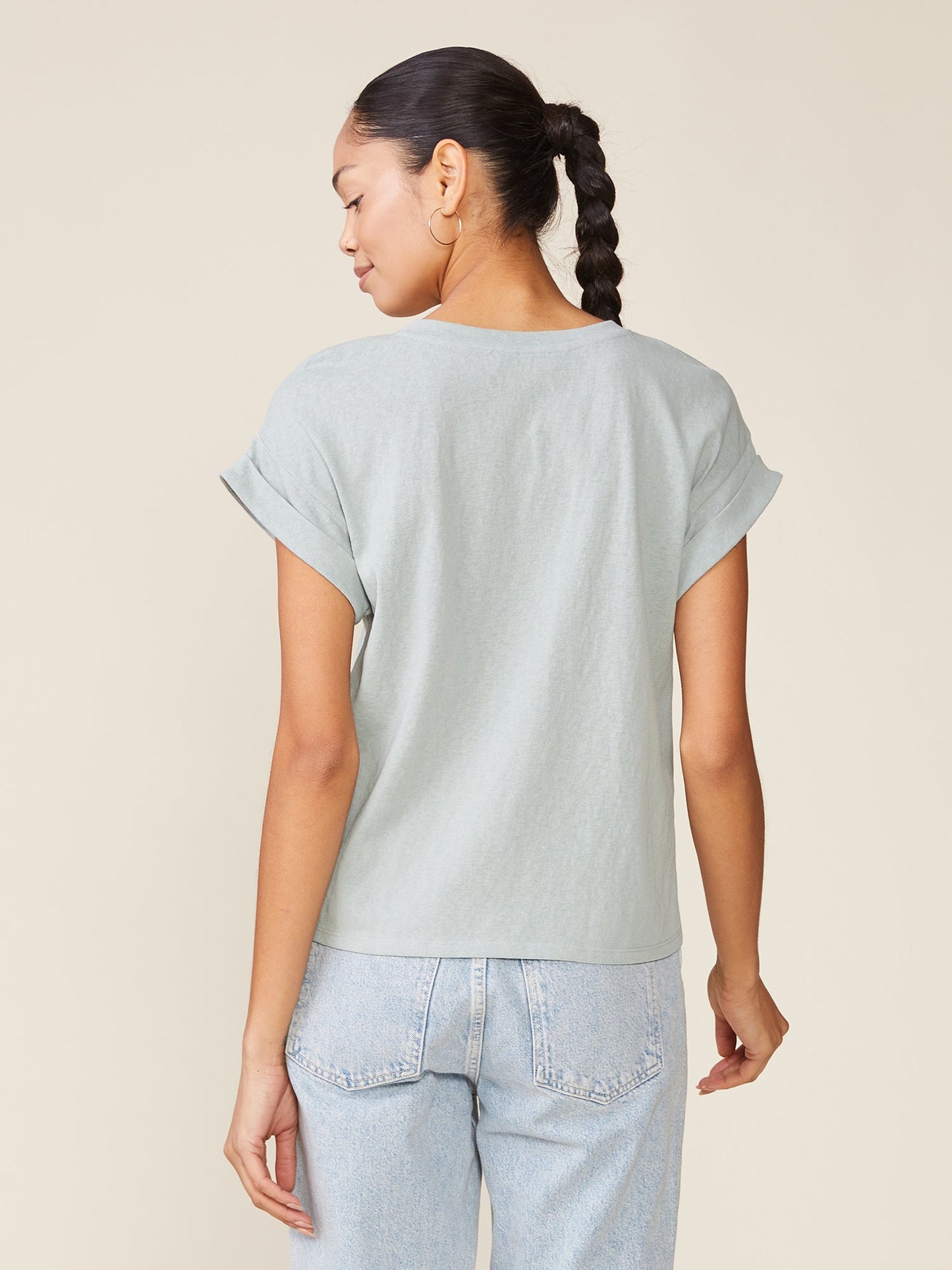 Born to Run Linen like Tee