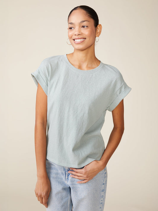 Born to Run Linen like Tee