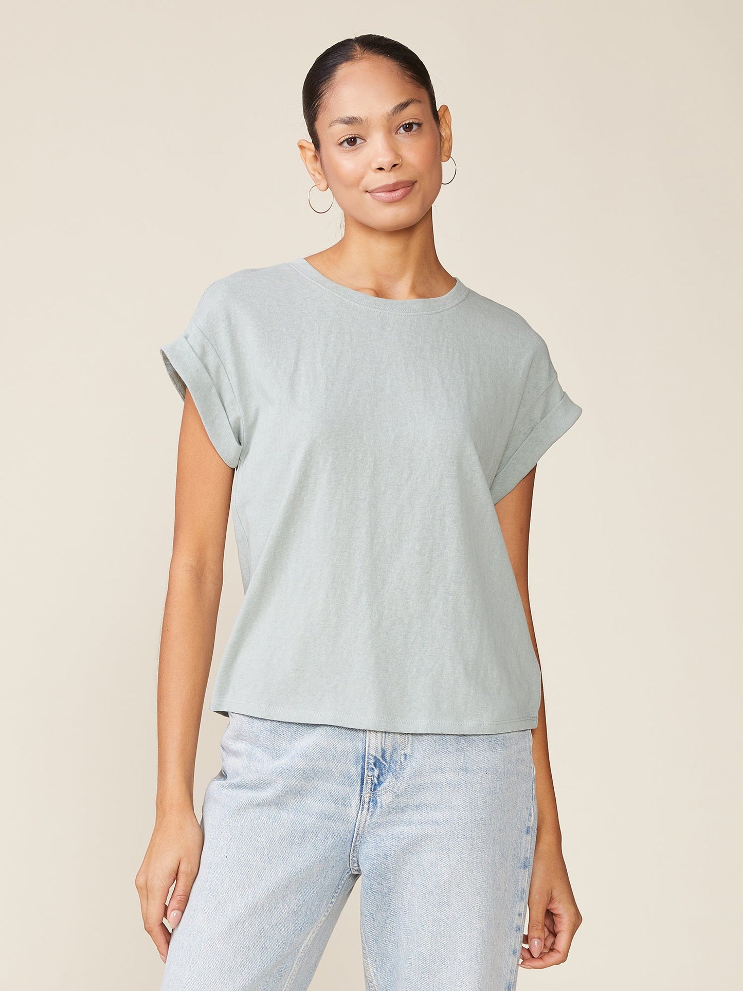 Born to Run Linen like Tee