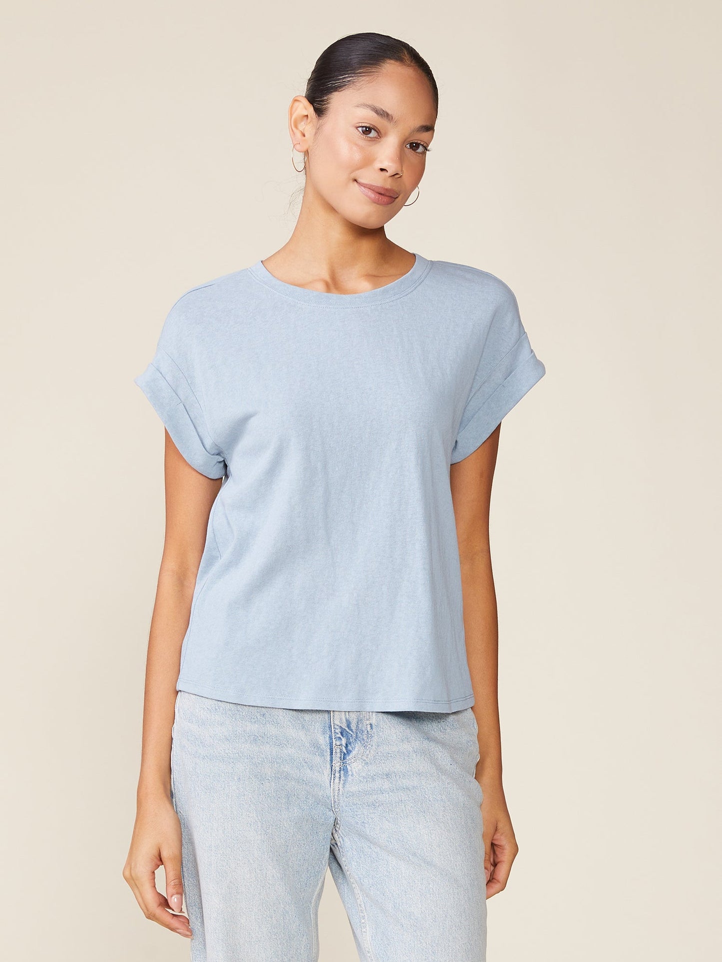 Born to Run Linen like Tee