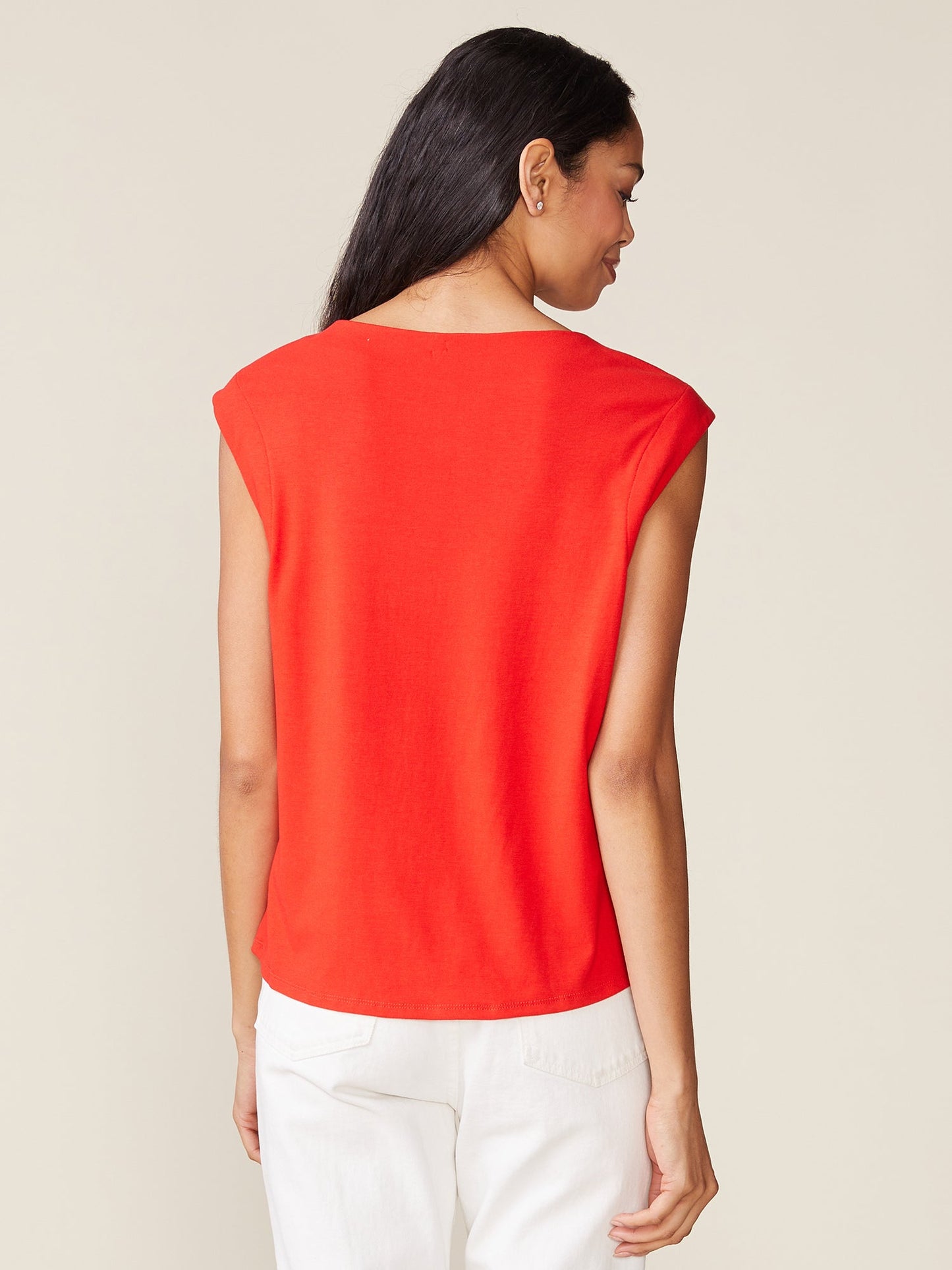 Fine Rib Bungee Muscle Tee