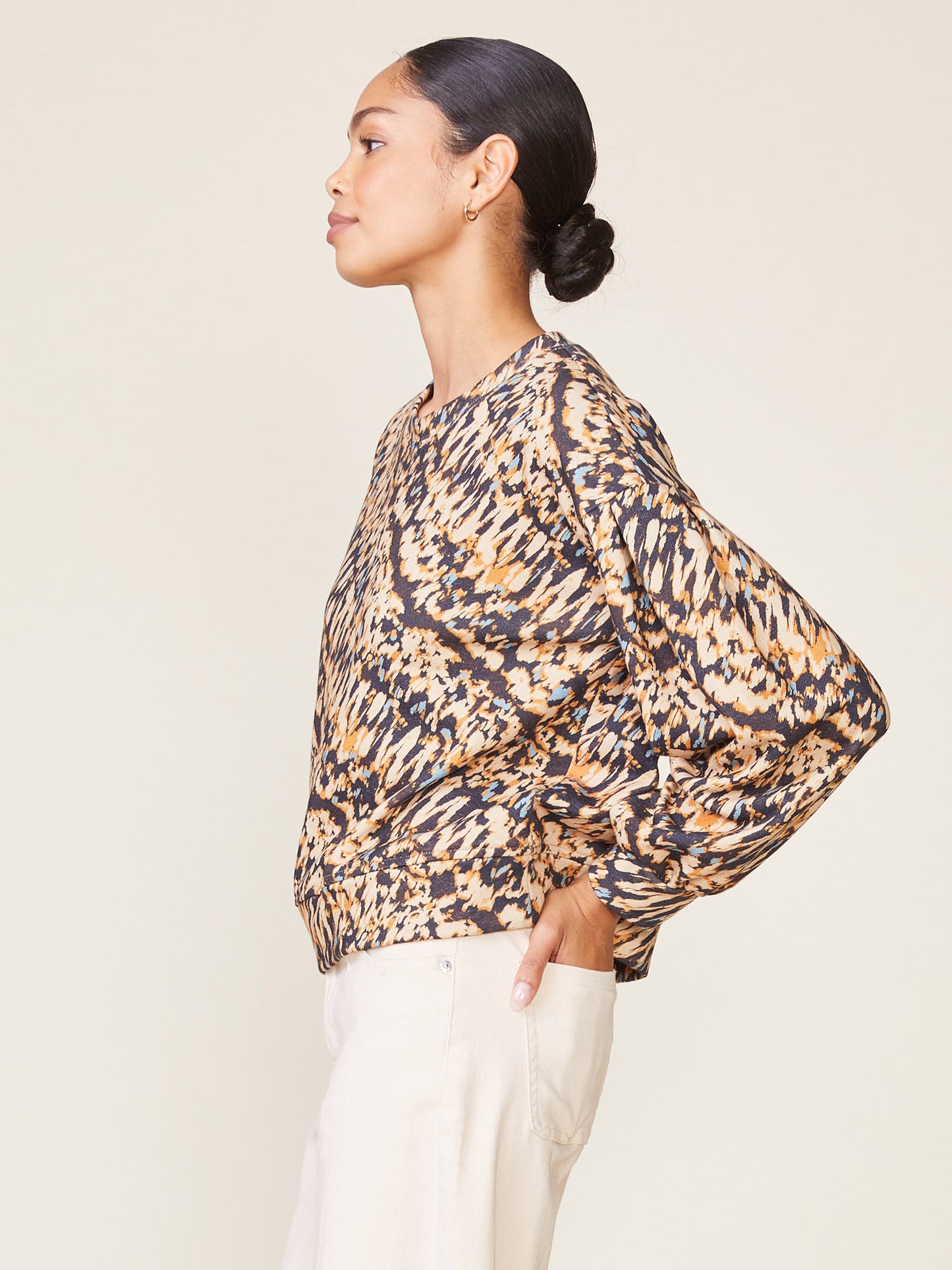 Printed Pullover