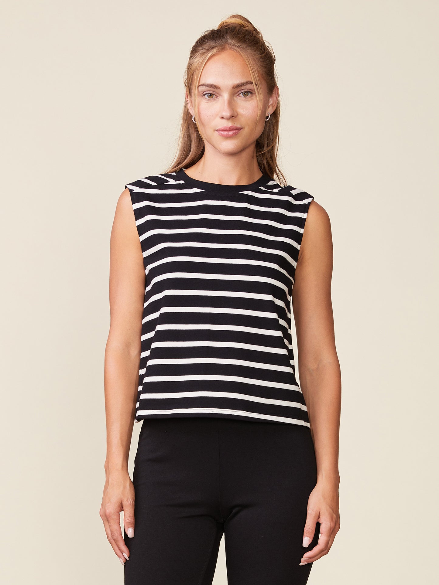 Stripe Muscle Tee