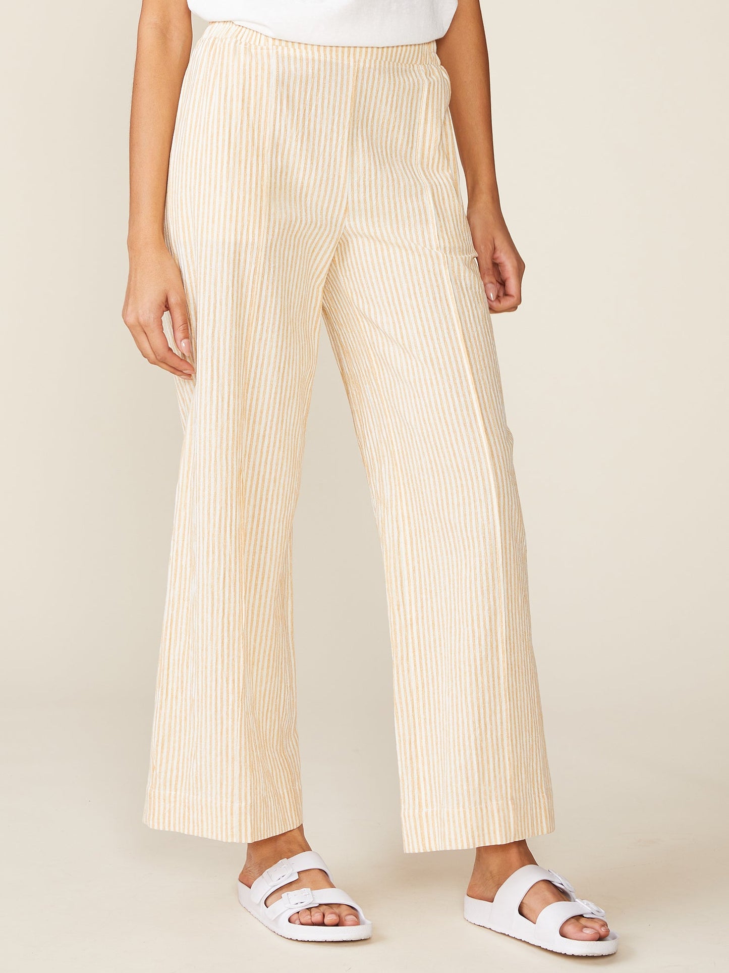 Walking on Sunshine Seamed Pull On Pants