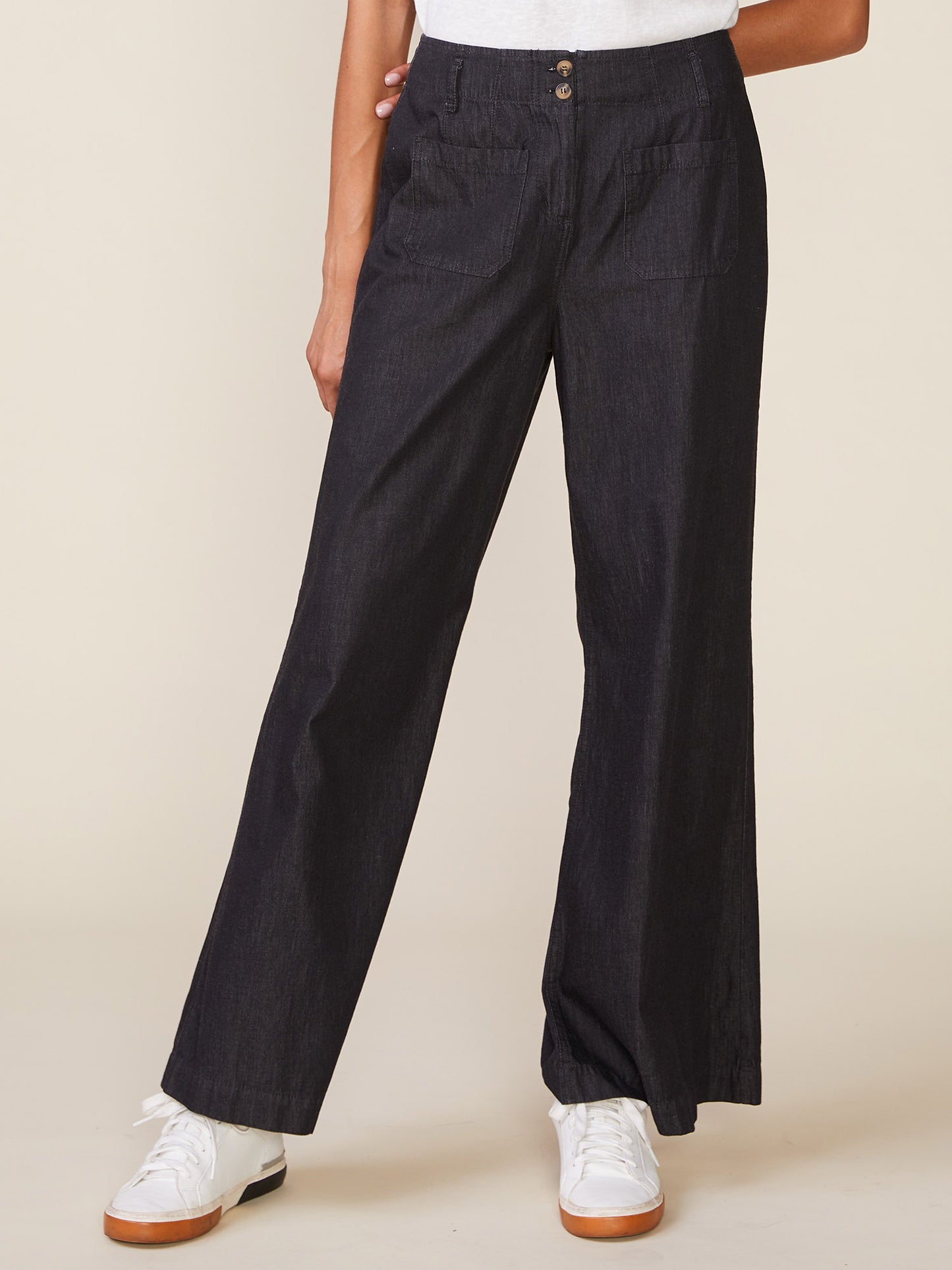 Washed Twill Trousers