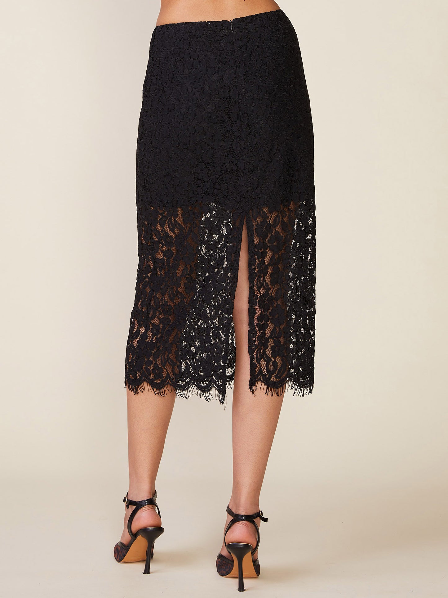 Lace Midi Skirt
