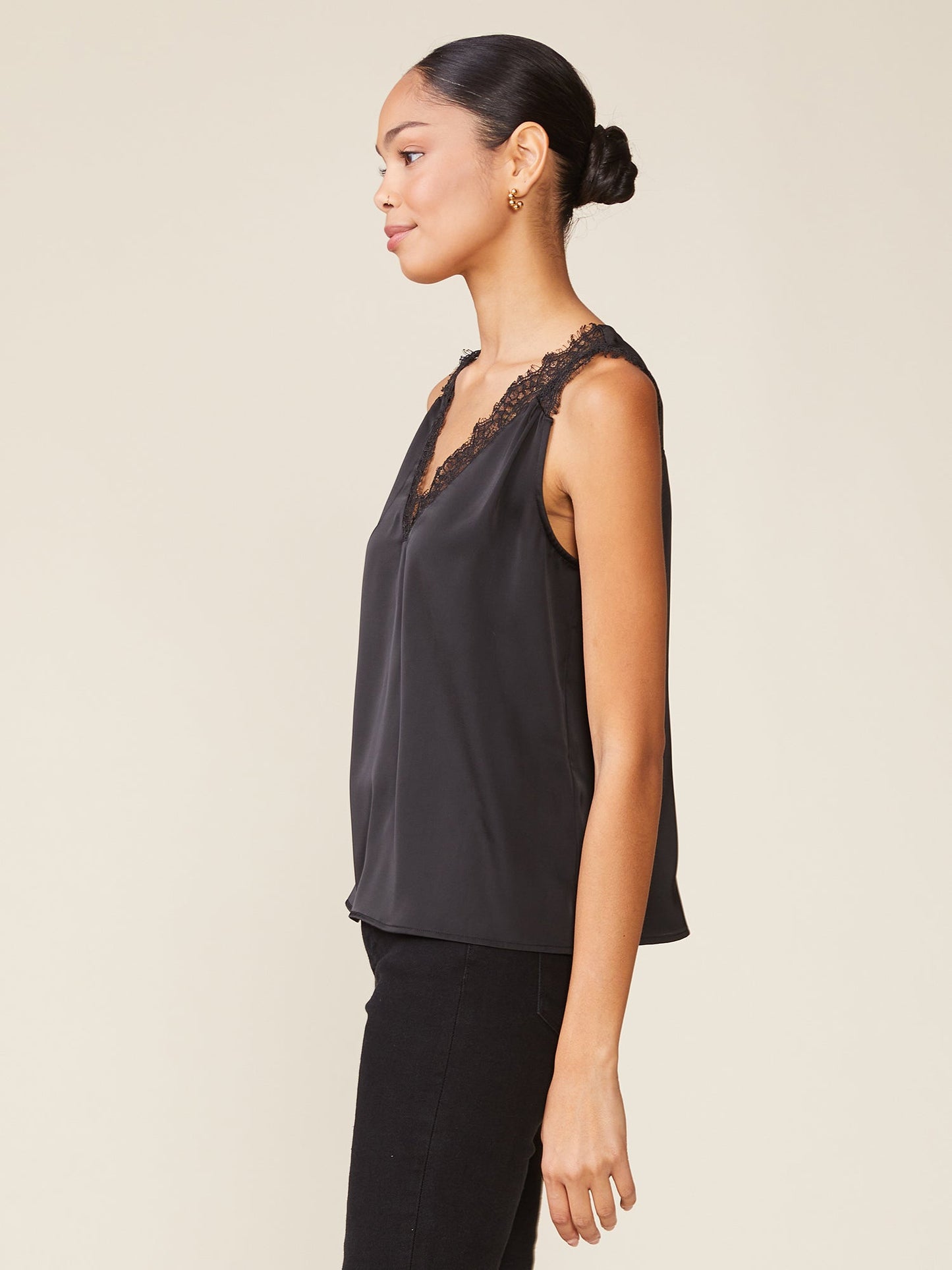 Made You Look Lace Trim Cami