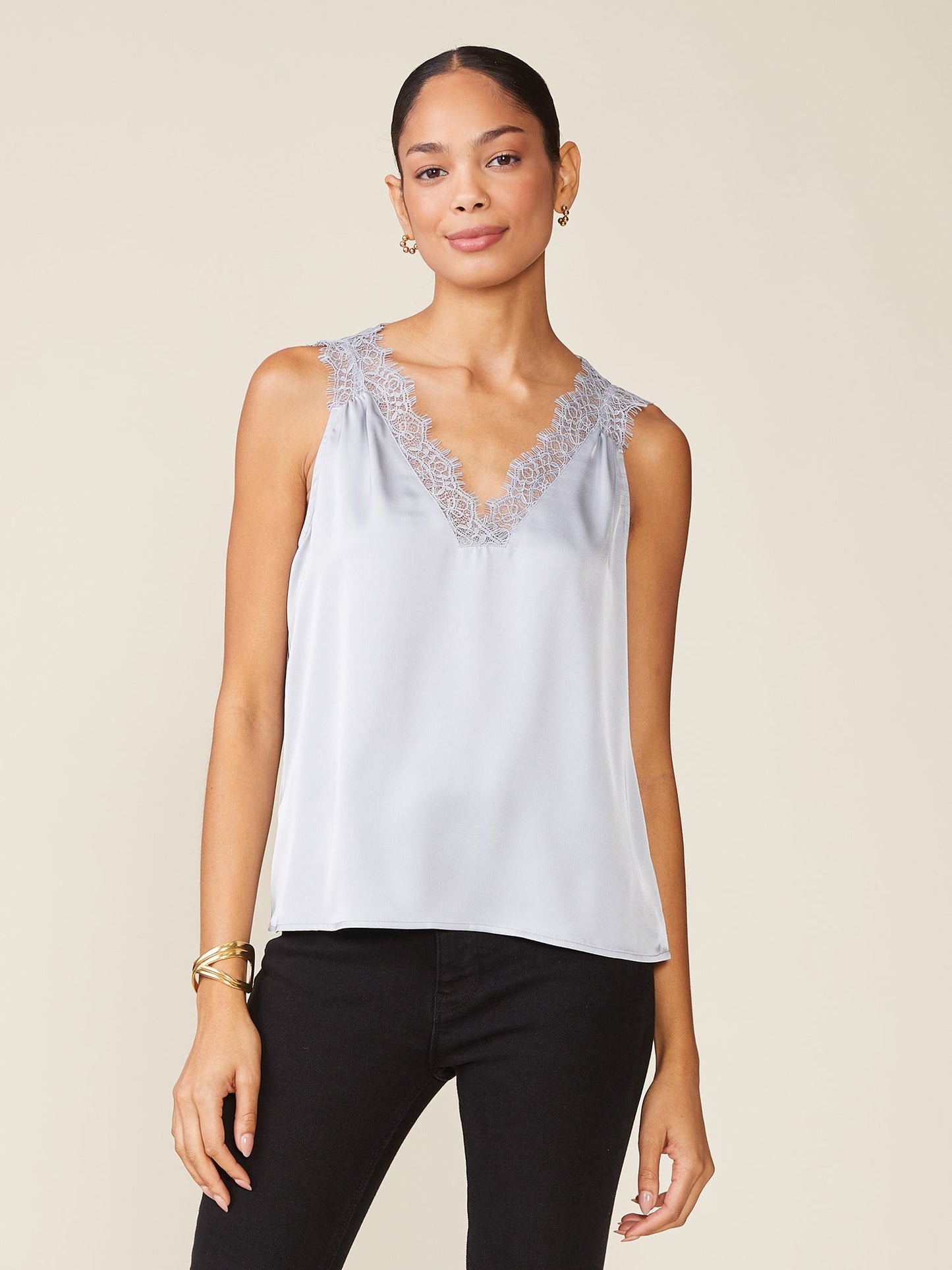Made You Look Lace Trim Cami