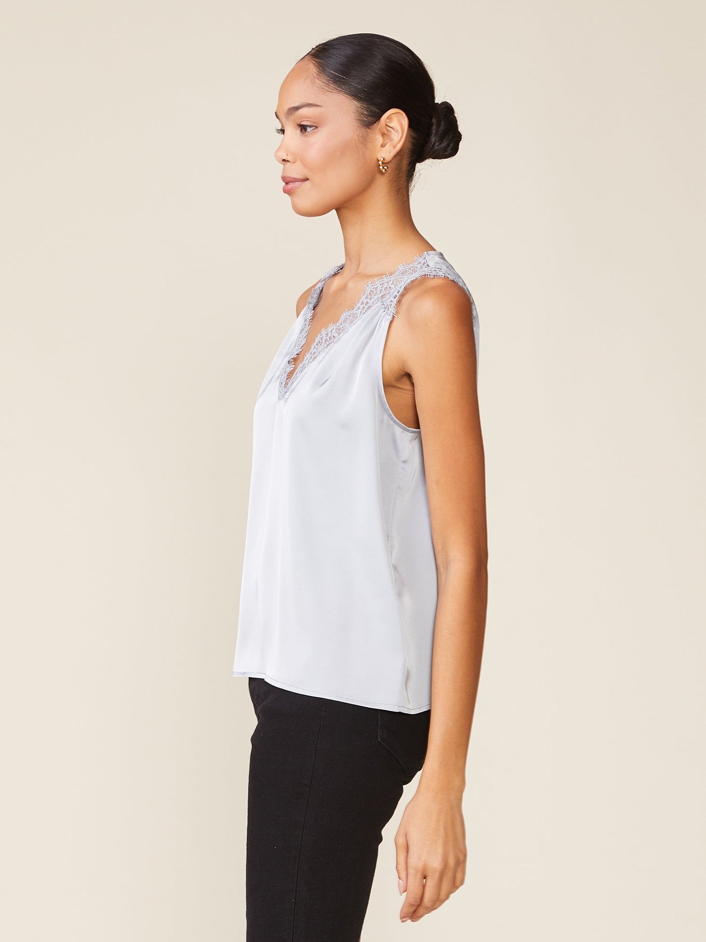 Made You Look Lace Trim Cami