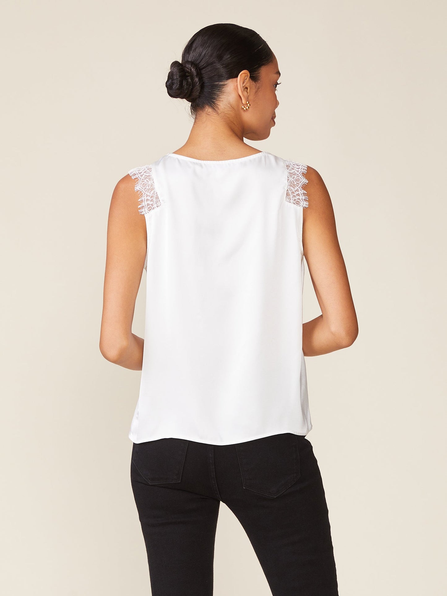 Made You Look Lace Trim Cami