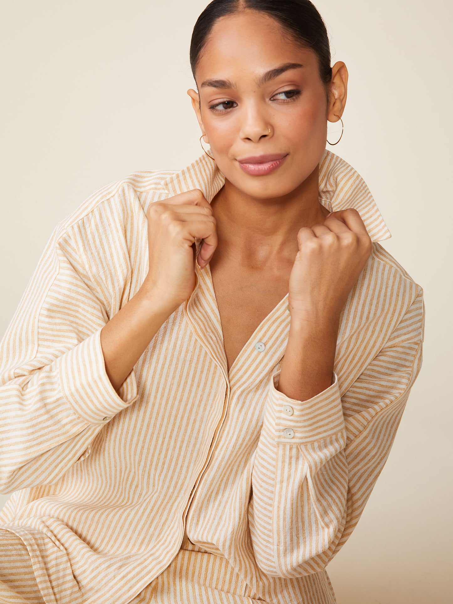 Walking on Sunshine Relaxed Button Up