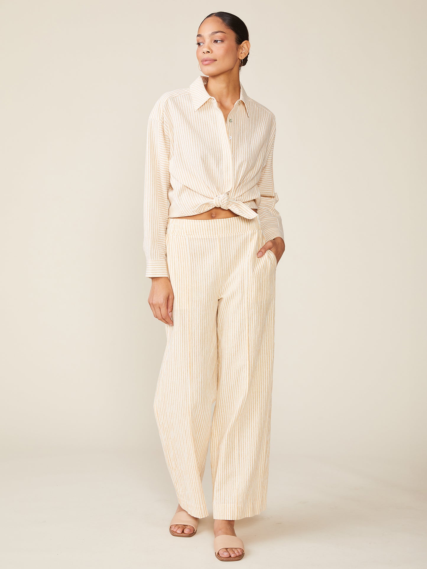 Walking on Sunshine Relaxed Button Up