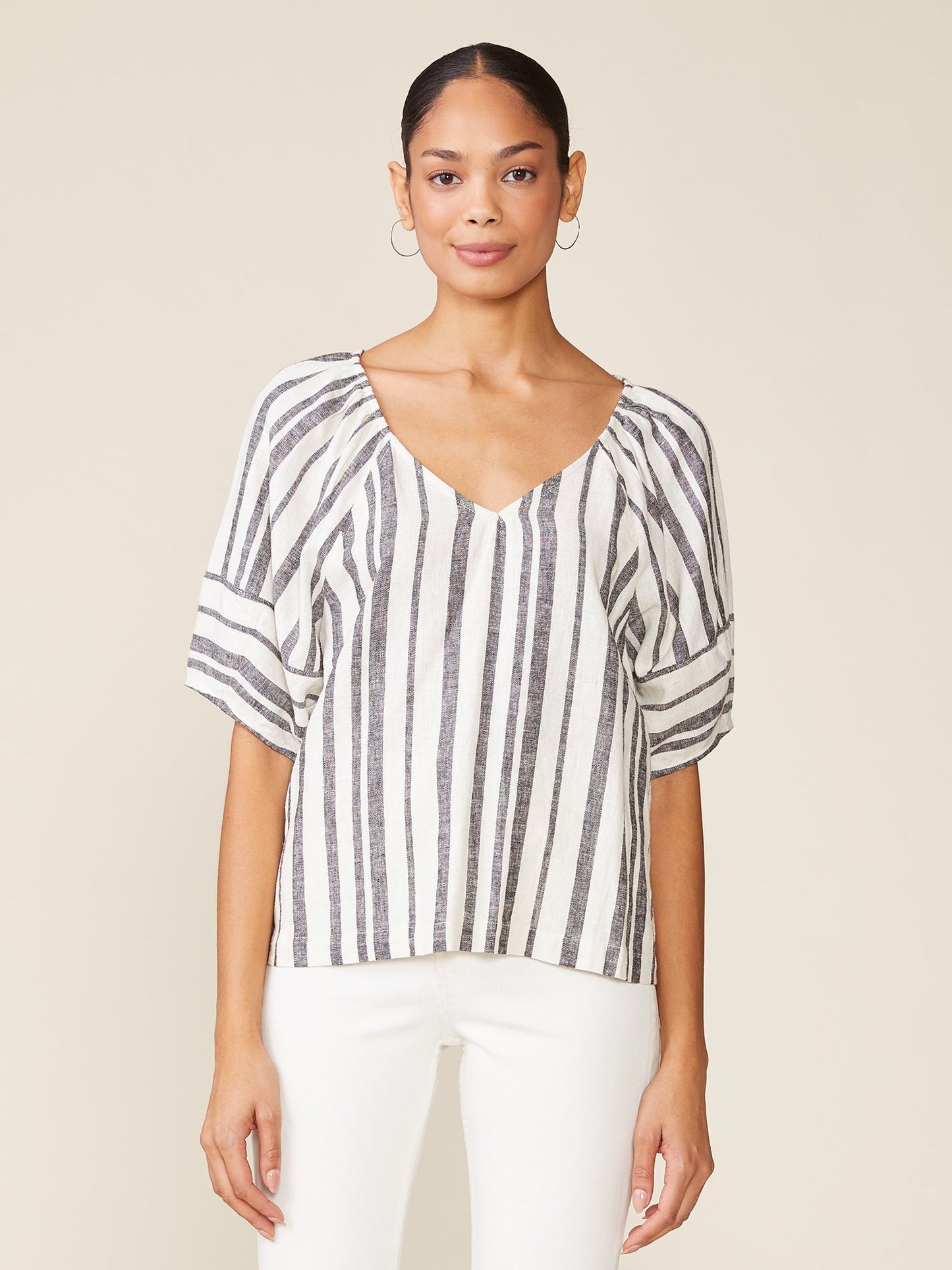 All Down The Line Linen Top