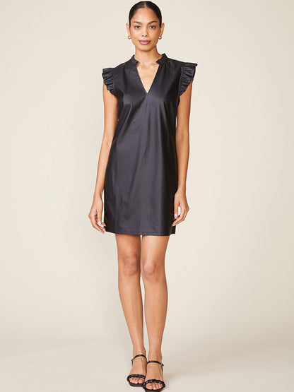 Jett Vegan Leather Dress