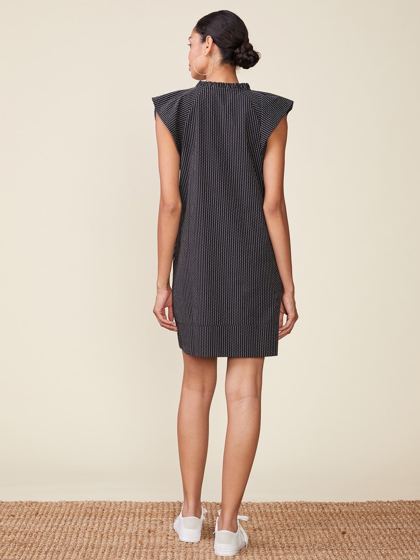 Ticket Stripe Pocket Dress