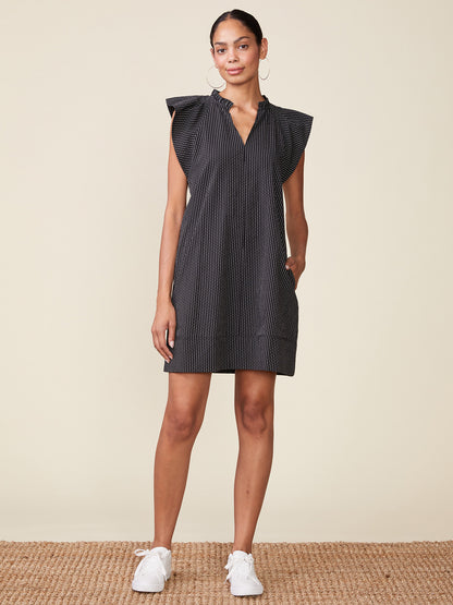 Ticket Stripe Pocket Dress