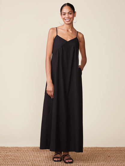 Linen Maxi Cami Dress