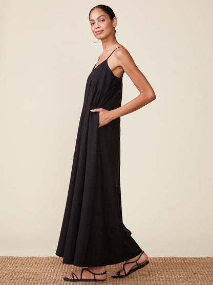 Linen Maxi Cami Dress