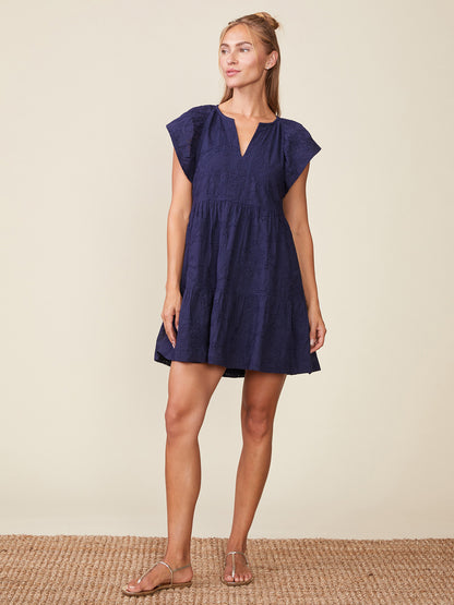 Embroidered Eyelet Everyday Dress