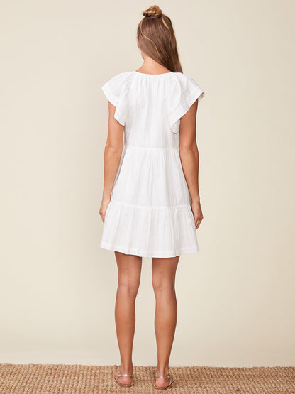 Textured Cotton Everyday Dress