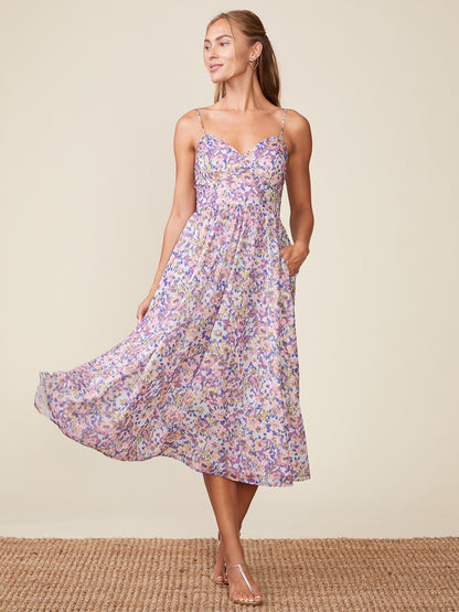 Cami Strap Yoryu Midi Dress