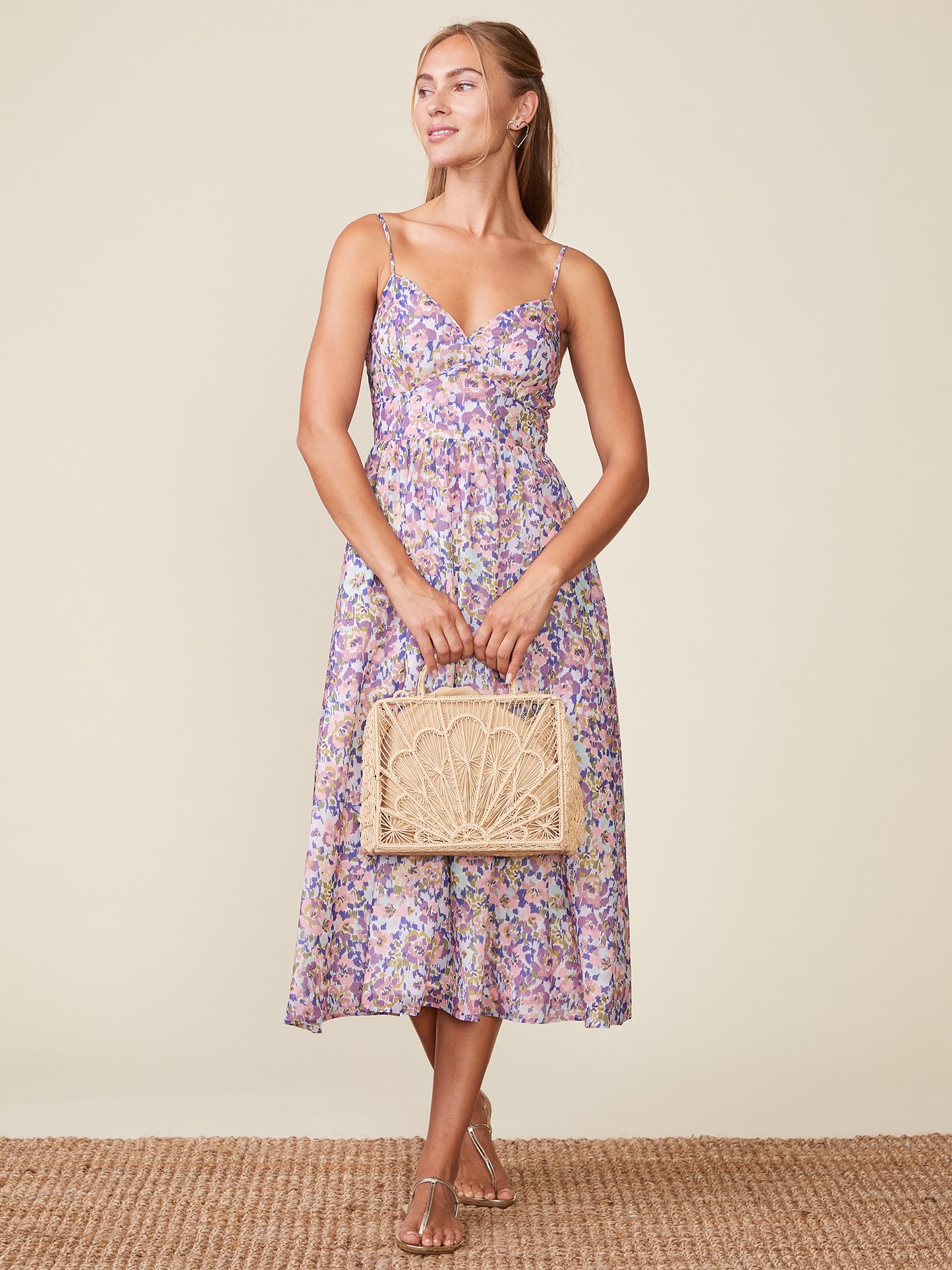 Cami Strap Yoryu Midi Dress