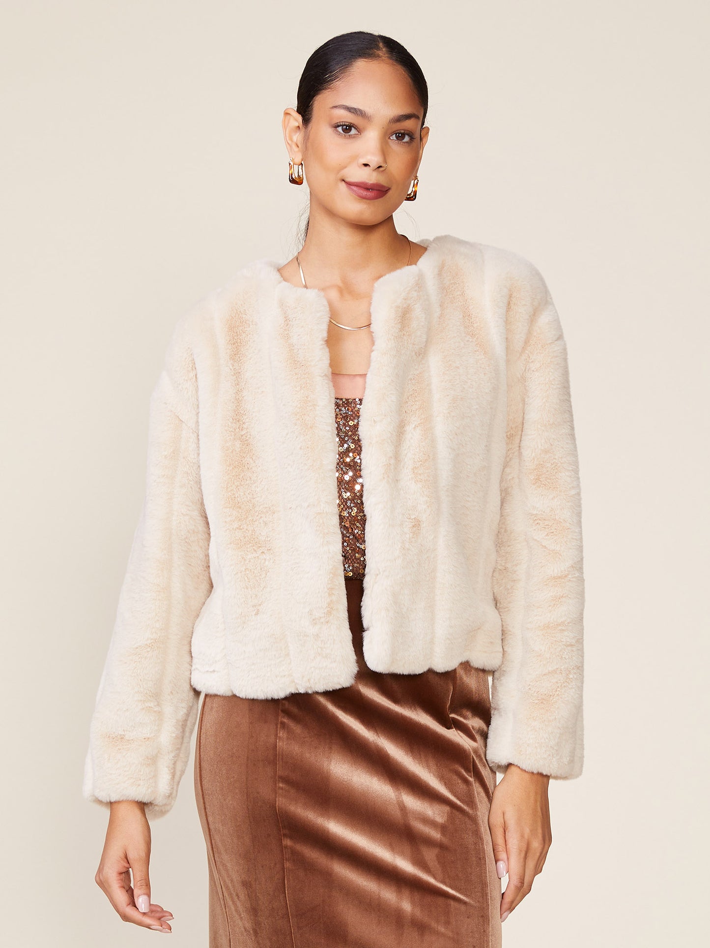 Faux Fur Jacket