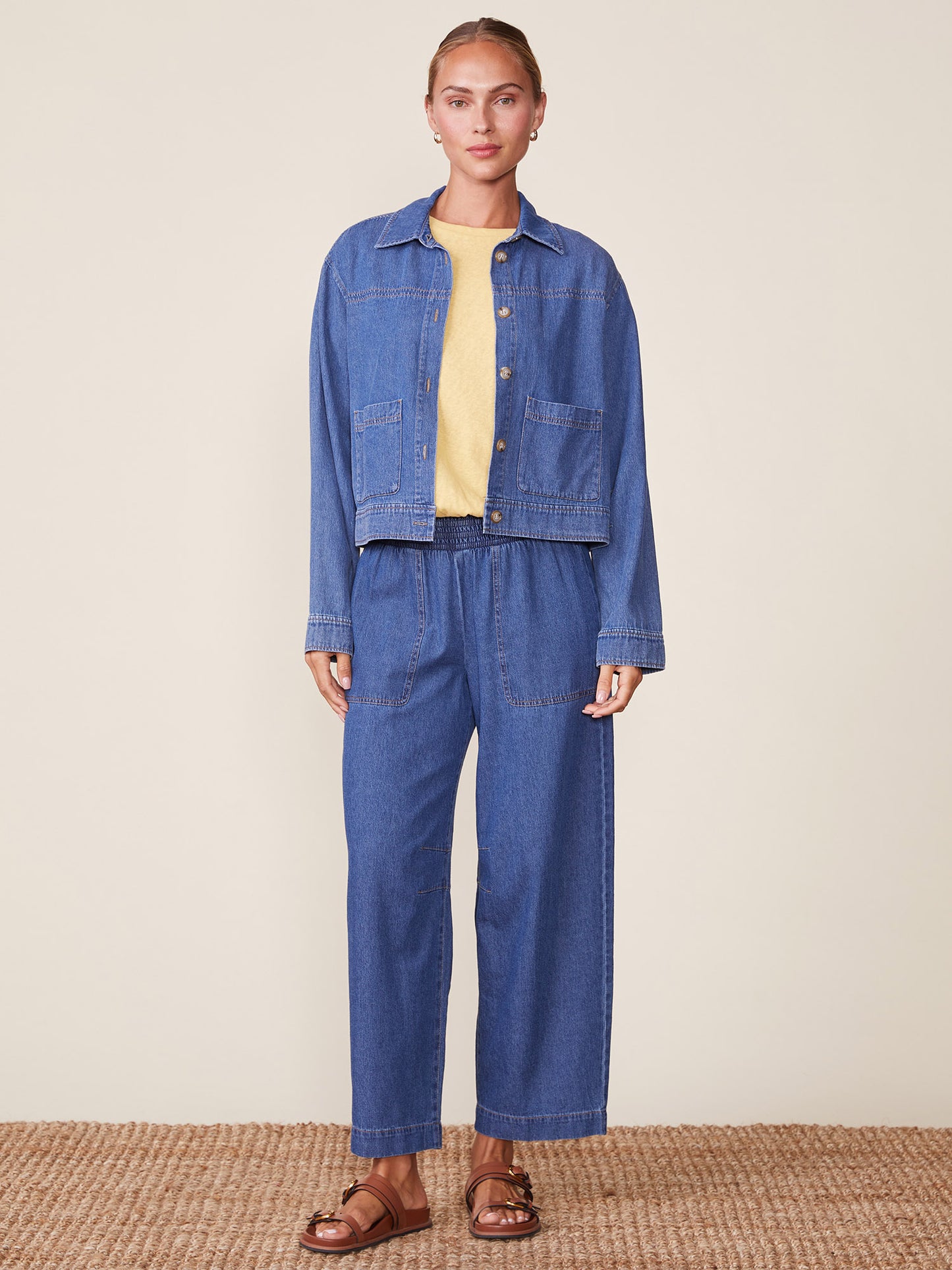 Denim Patch Pocket Jacket