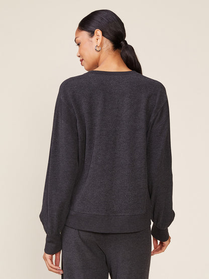 Duet Contrast Inset Pullover