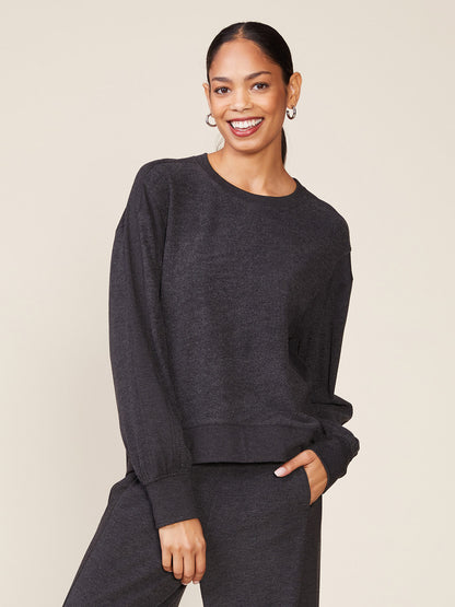 Duet Contrast Inset Pullover