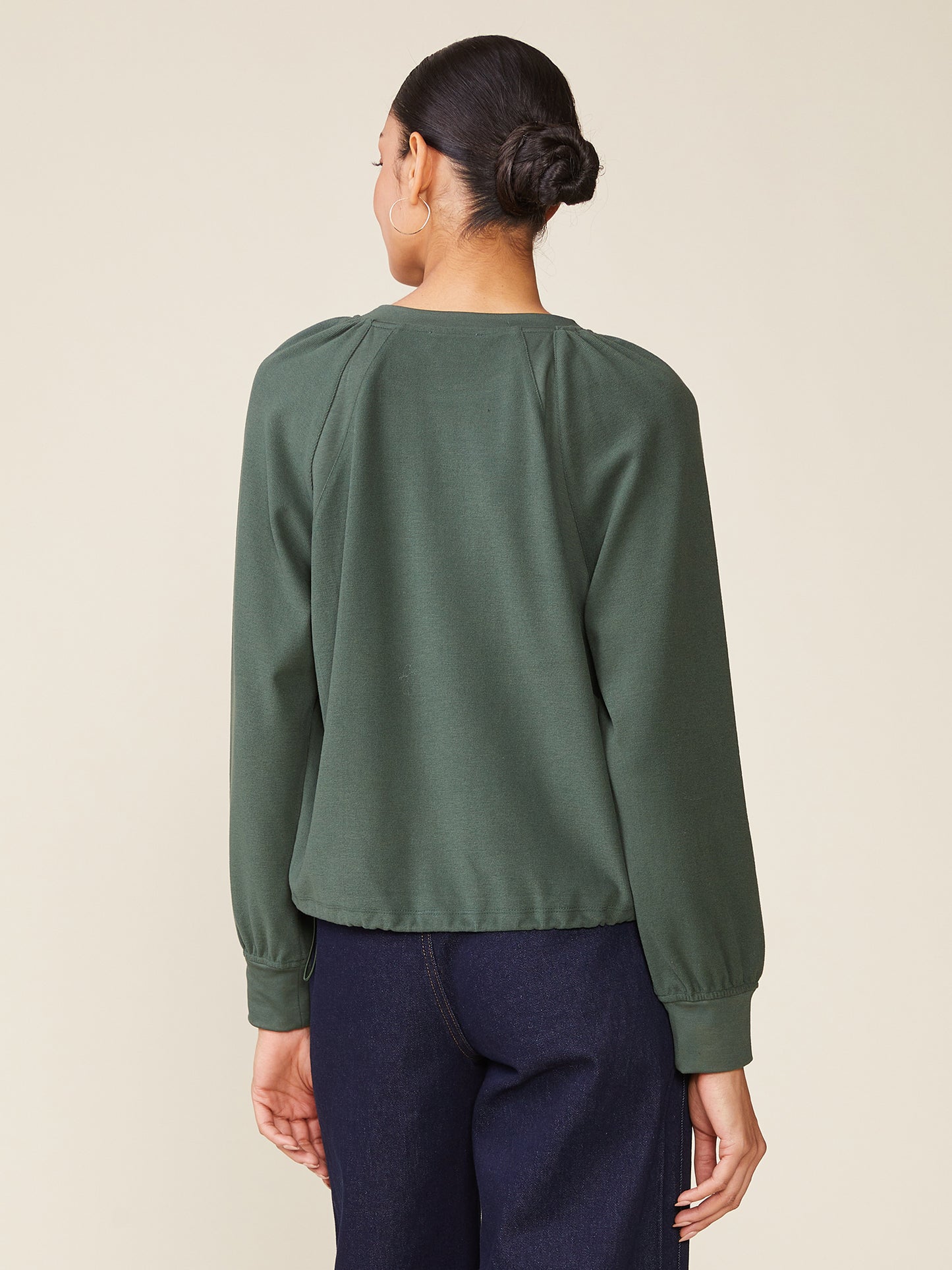 Raglan Duet Bungee Pullover