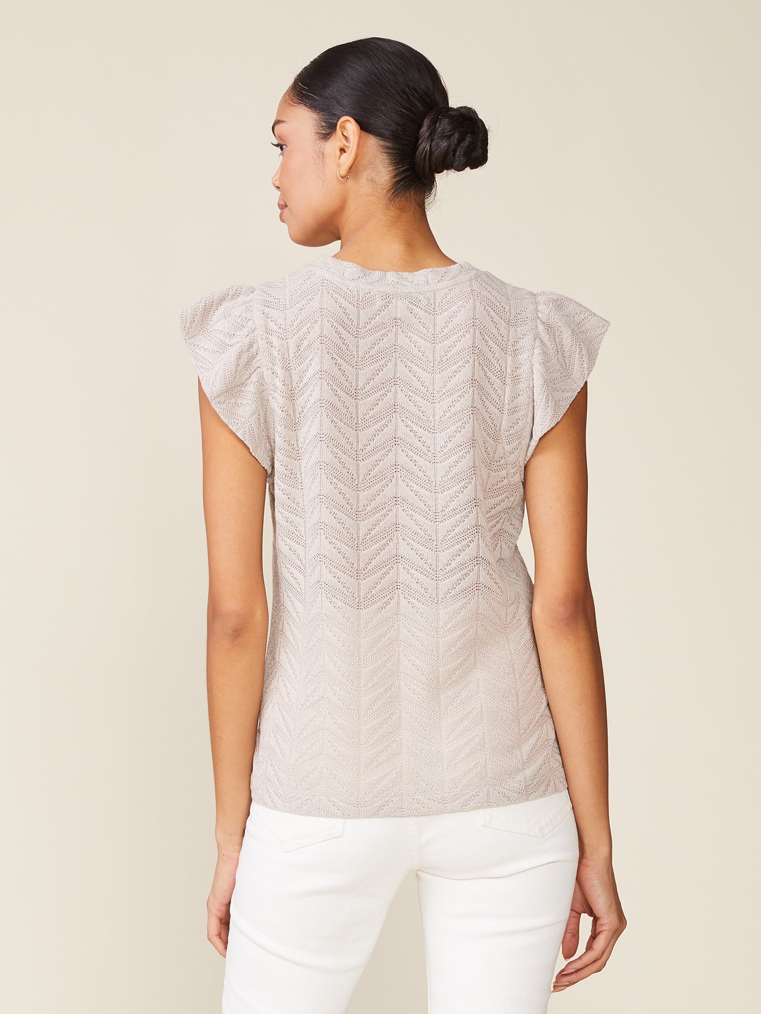 Loved by You Flutter Sleeve Crew