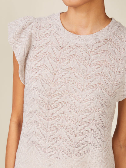 Loved by You Flutter Sleeve Crew